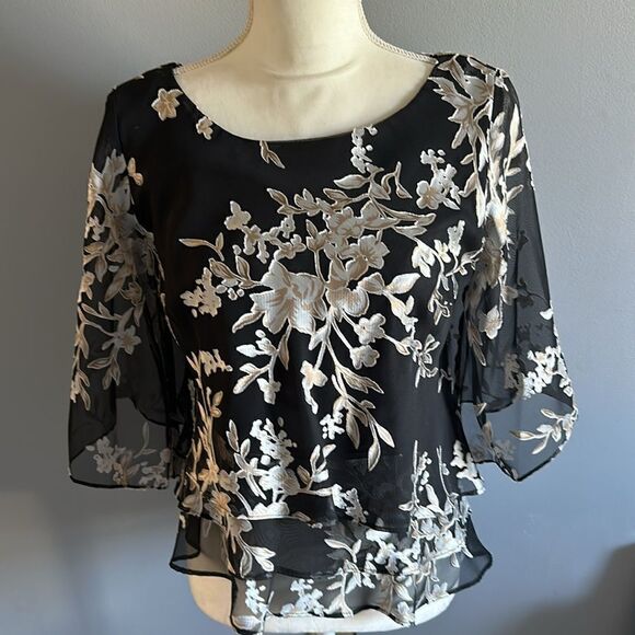 Alex Evenings Blouse! - Picture 3 of 10